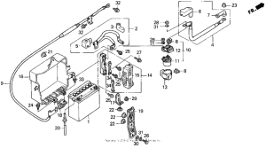 GL1500I Gl1500i battery