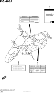 VZR1800BZ Label (Vzr1800Bzl5 E28)