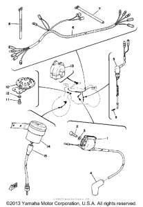 TY175B Электрика