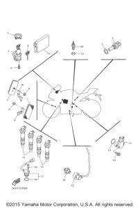 YZF-R1 Электрика 1