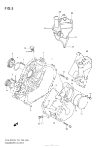 GSX-R750 Боковые крышки