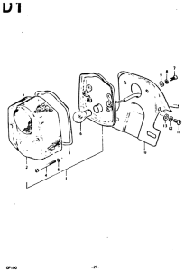 GP100 Задний комбинированный сигнал