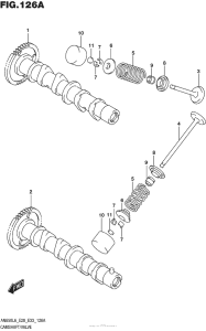 AN650 Распред вал / клапана