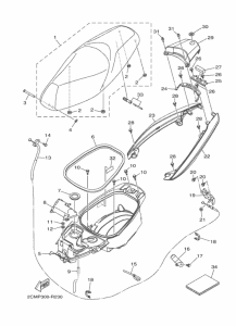 MW125A Сиденье