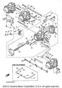 XJ600SK Карбюратор