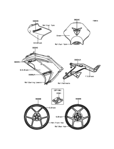 EX400 デカール(グリーン)(EEFA)