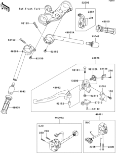 ZX1000 Руль