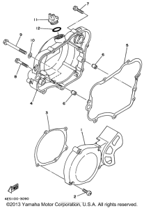 YZ80H1 Боковые крышки