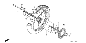XLR125 Transom + tube