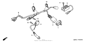 XR650R Жгут проводов