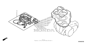 CMX250C Комплекты прокладок