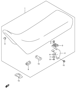 DR200 Пружина
