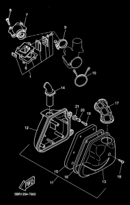 YQ50 Впускная система