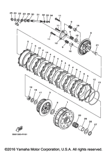 XSR900 Сцепление