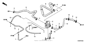 VTX1300C Air injection control valve ('08-)