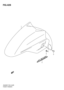 AN400 (ABS) Переднее крыло