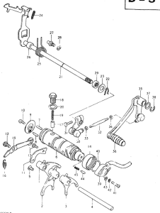 GS550 Переключение передач