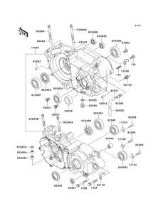  Картер двигателя