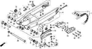 CR500R Маятник