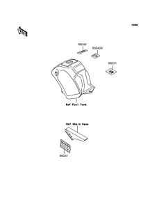 KMX80 Наклейки
