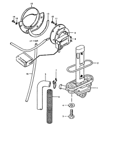 GS1000 Fuel cock - fuel gauge