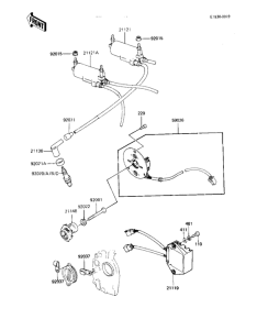 KZ550 Зажигание