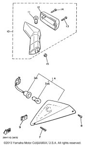 XVZ12TDK Поворотники