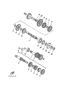 MR50 Мост ведущий комплект