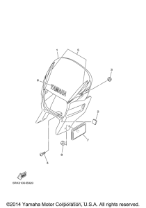 XT225S Обтекатели