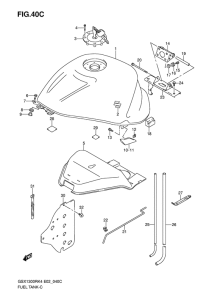 GSX1300R Tank fuel