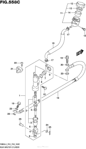 RM85L Rear Master Cylinder (Rm85Ll5 P28)