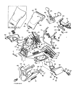 FJ1200 Обтекатель 1