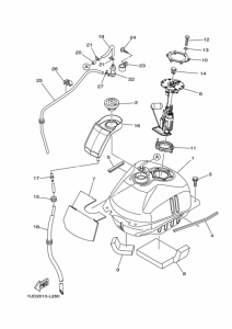 XP500 ﾌﾕｴﾙﾀﾝｸ