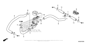 VFR1200F (DCT) Воздушный регулирующий клапан
