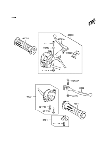 SC150 ハンドル レバー