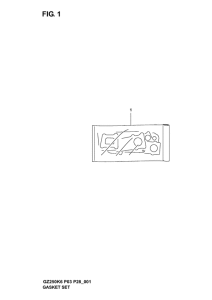 GZ250 Front plate seal