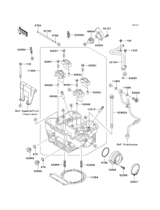 KL650 Головка цилиндров