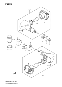EN125 Поворотники