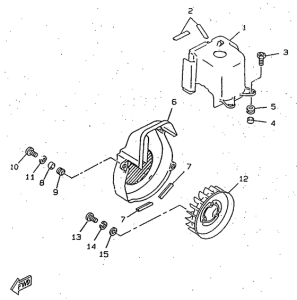CW50RSX Кожух вентилятора