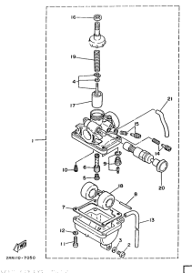 YSR50 Карбюратор