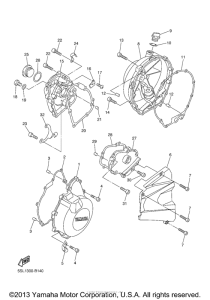 YZF-R6S Боковые крышки