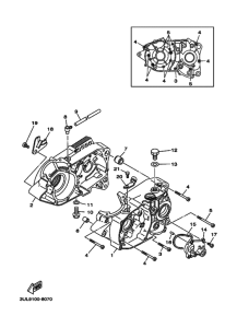 RT100 Картер двигателя