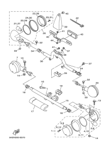 XVS1100A Поворотники