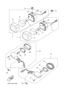 CW50 Поворотники