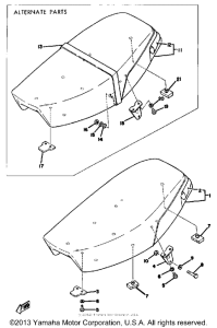 DT400E Сиденье