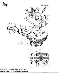  Головка блока цилиндров / цилиндр