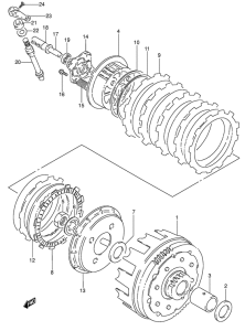 DR650 Бендикс