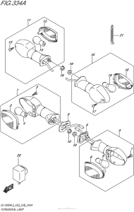 DL1000 (ABS) Сигналы поворотов