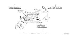 VFR1200F (DCT) Наклейки