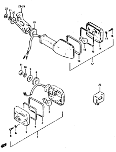 XN85 Поворотники